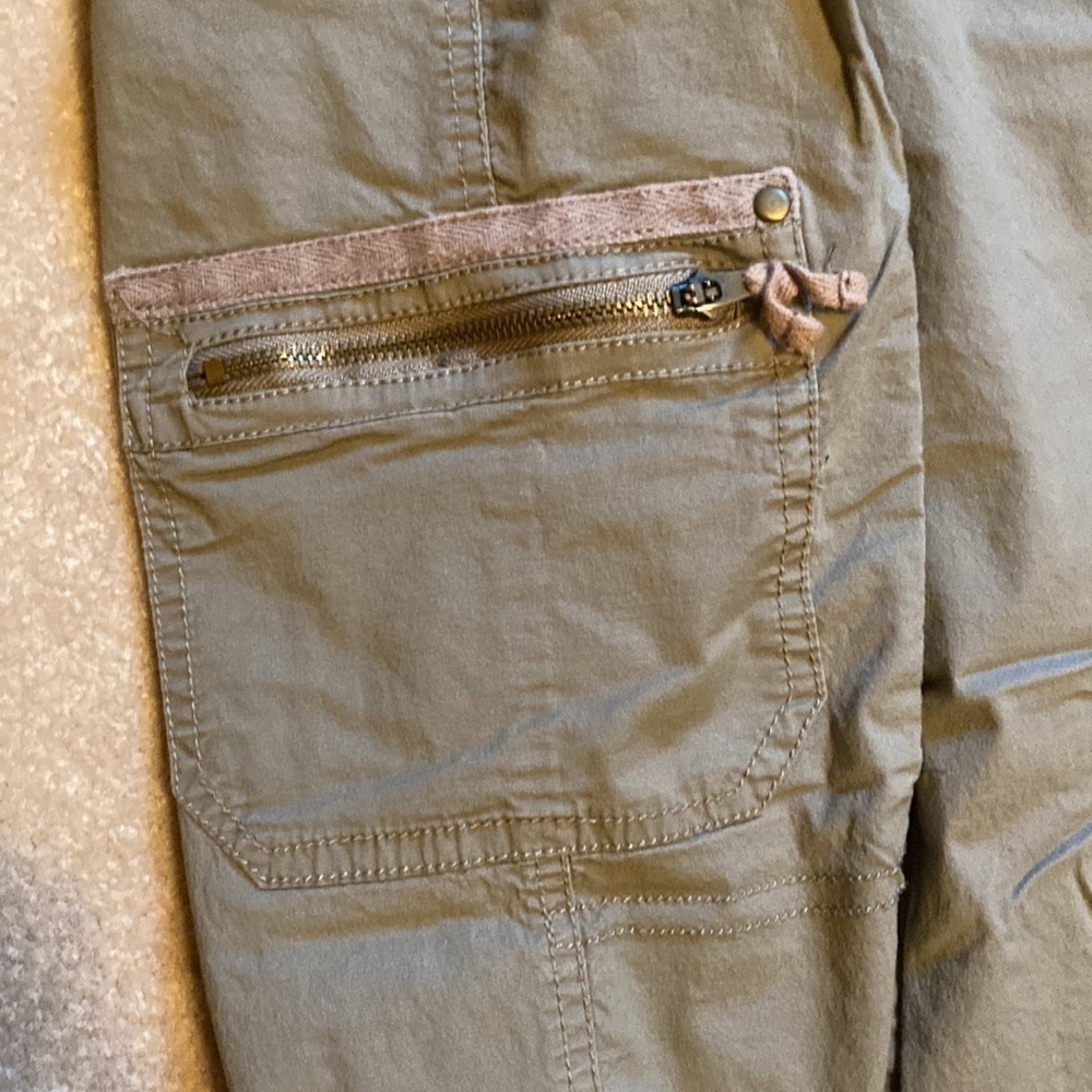 Cato stretch capris five pockets elastic waist with zip closure - Picture 2 of 9